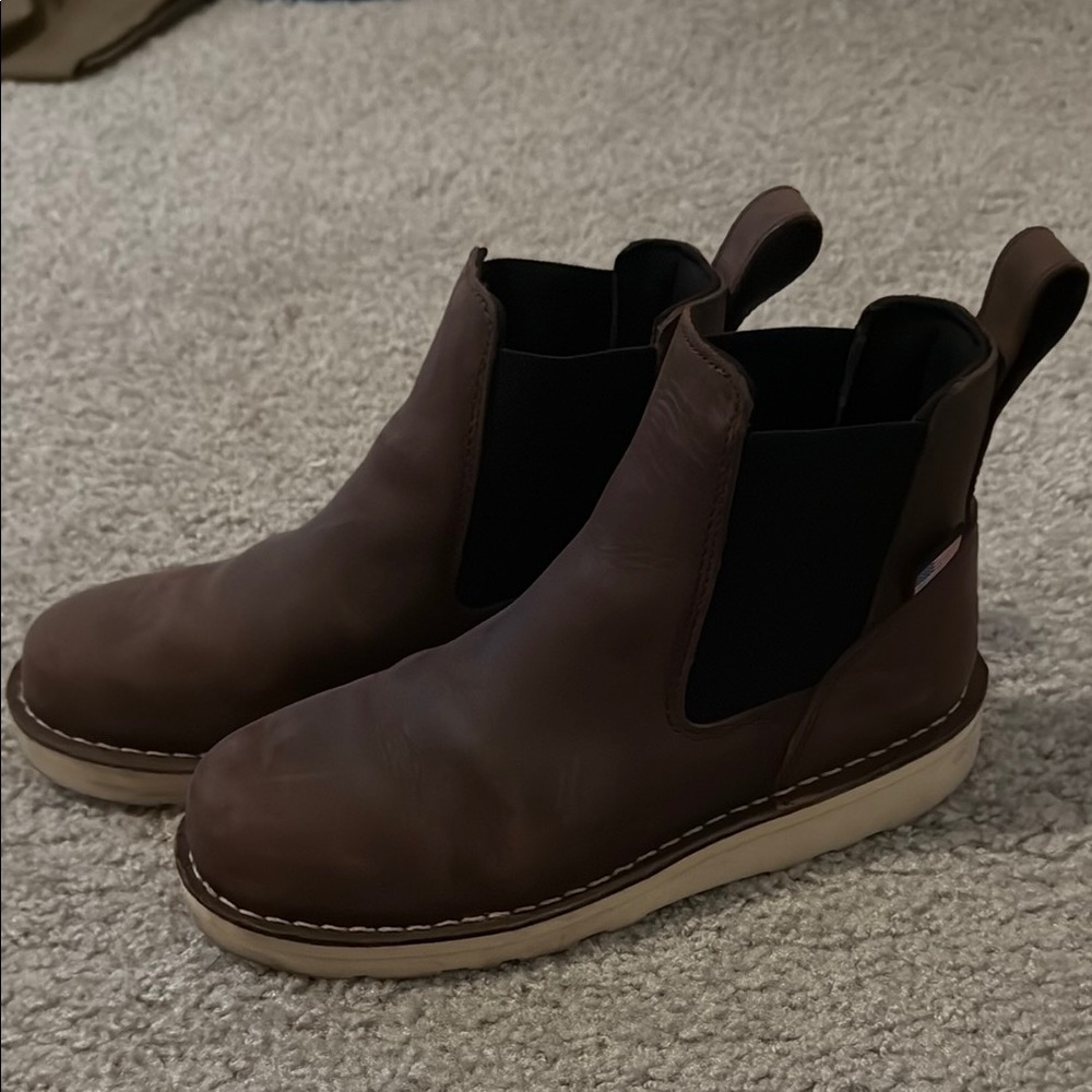 Danner Bullrun Brown Leather Women's Chelsea Boots